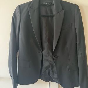 Theory black blazer